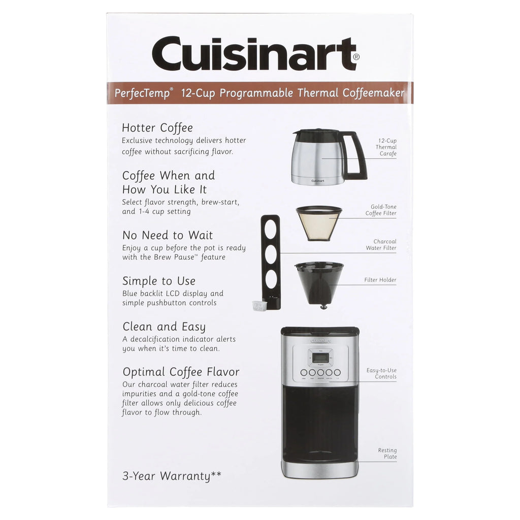 12 Cup Programmable Thermal Coffeemaker S846247