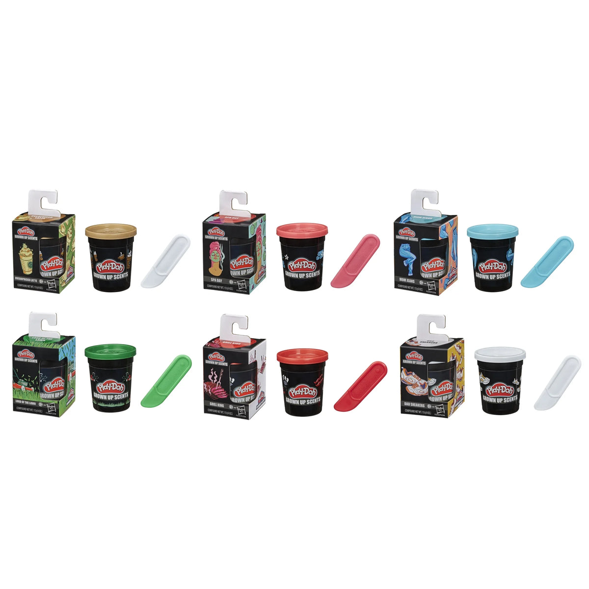 6 Colors Scented Compound Multipack B28458