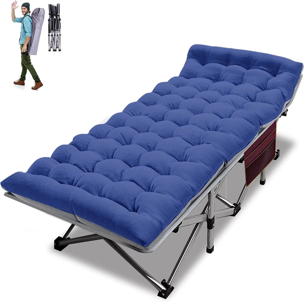 Folding Camping Cot with Carry Bag I925964