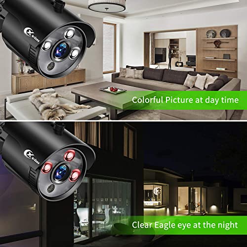 8CH 1080P Home Security Camera System with 1TB Hard Drive W78187