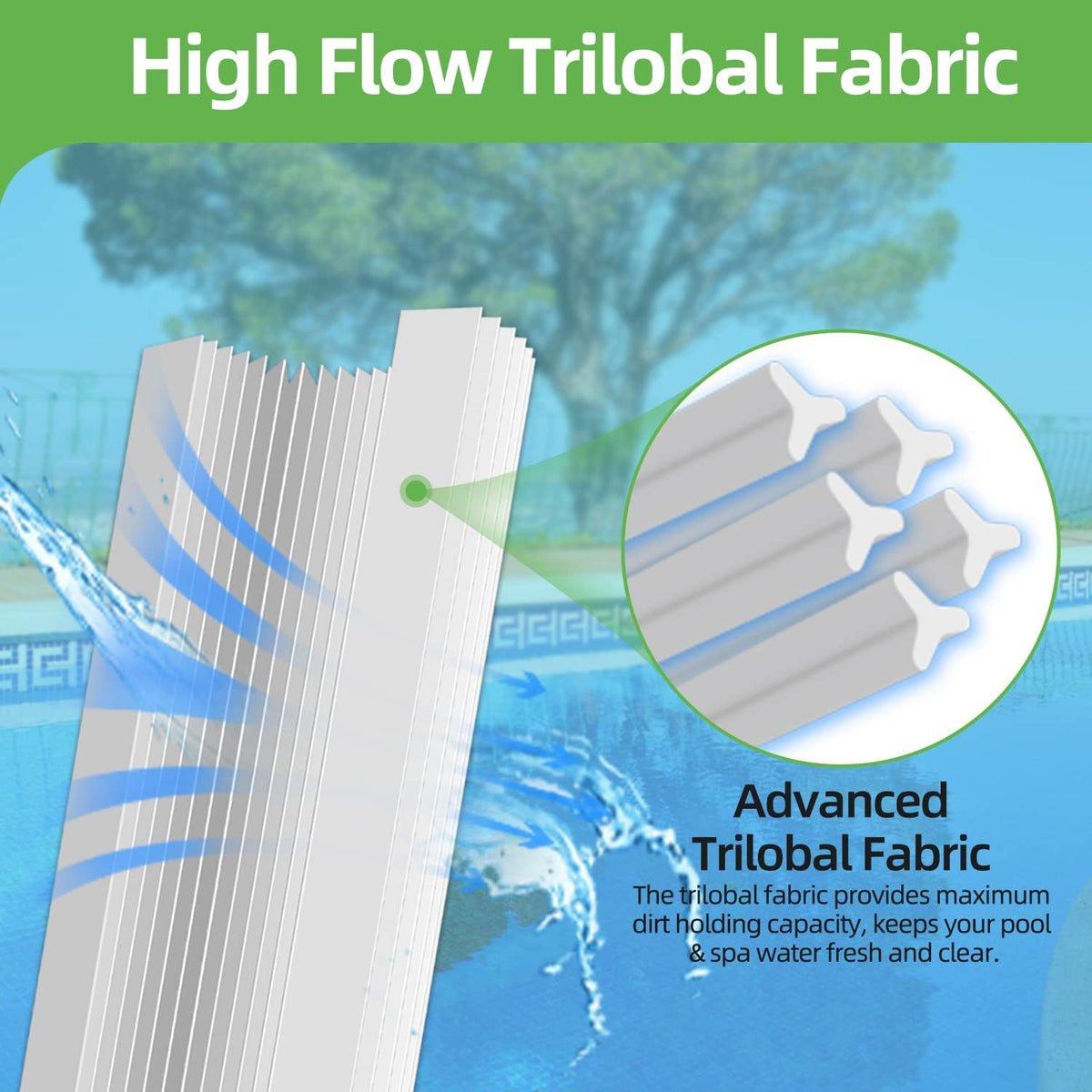 Pool Filter Type A or C 6 Pack U305031