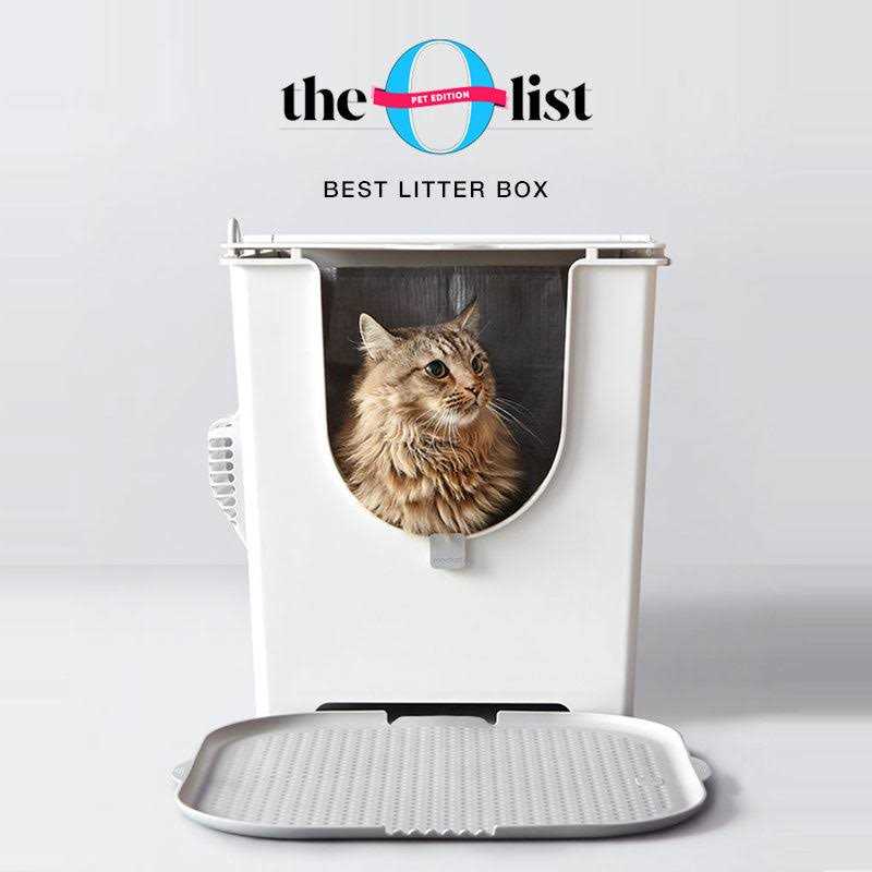 Flip Litter Box with Scoop and Reusable Liner M83524