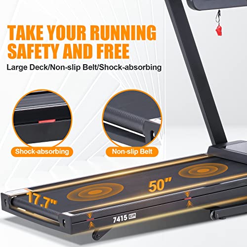 Foldable Treadmill with Incline R5209