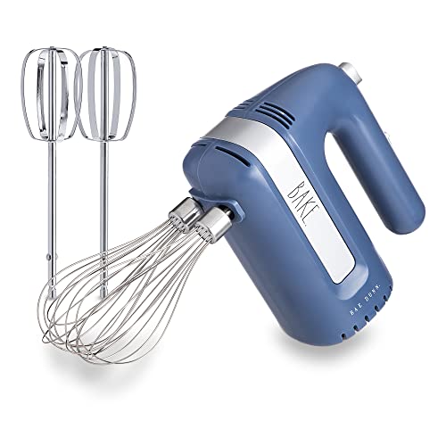 Electric Hand Mixer with Beaters and Whisk Attachments A221