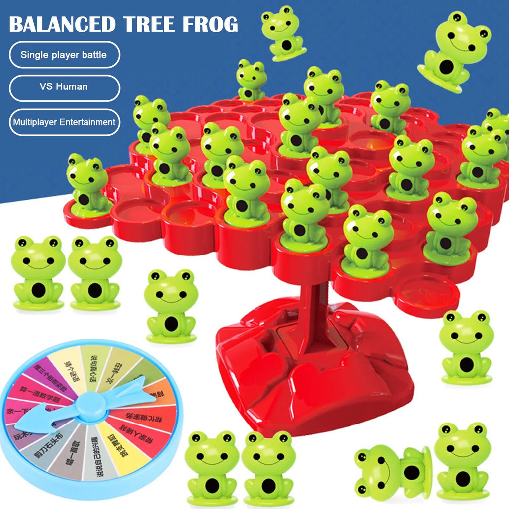 Frog Balance Counting Toys Board Game W82318