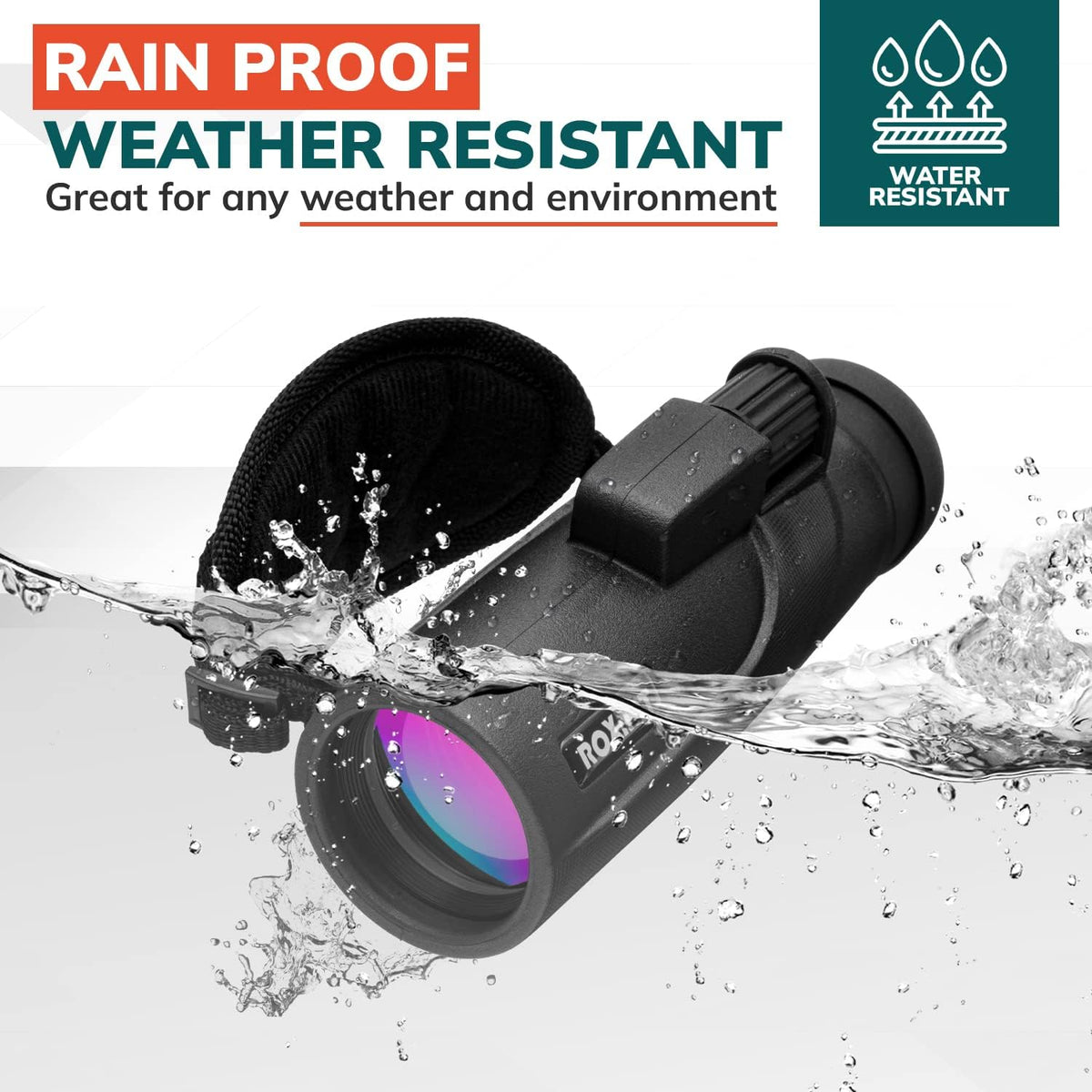 10x42 High Definition Monocular Telescope J4920