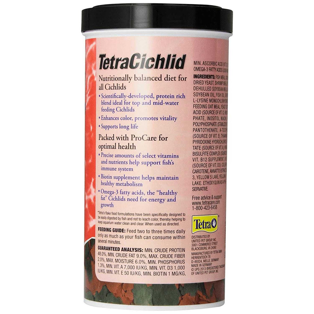Cichlid Fish Food Flakes D2541