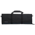 12 Pocket Padded Knife Roll Black Z849399