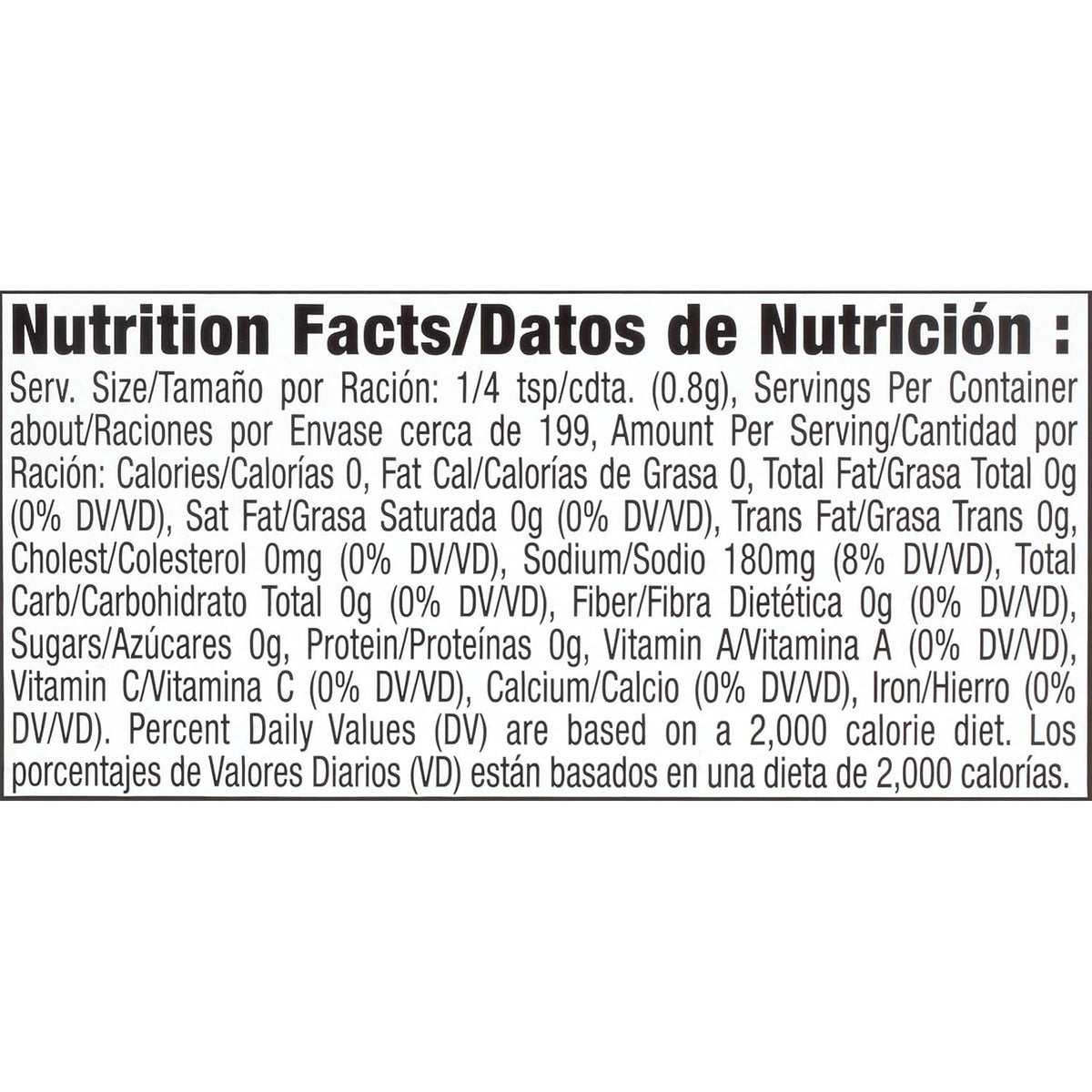 25% Less Sodium Garlic Salt With Parsley, 5.62 oz N3110
