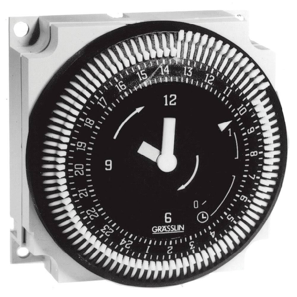 Electromechanical Timer, 7-Day, SPDT, 21A F507