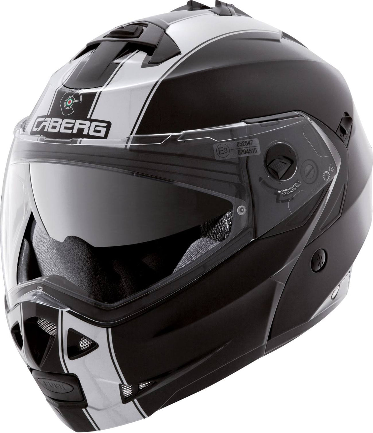 Black White Size XL Helmet Z286