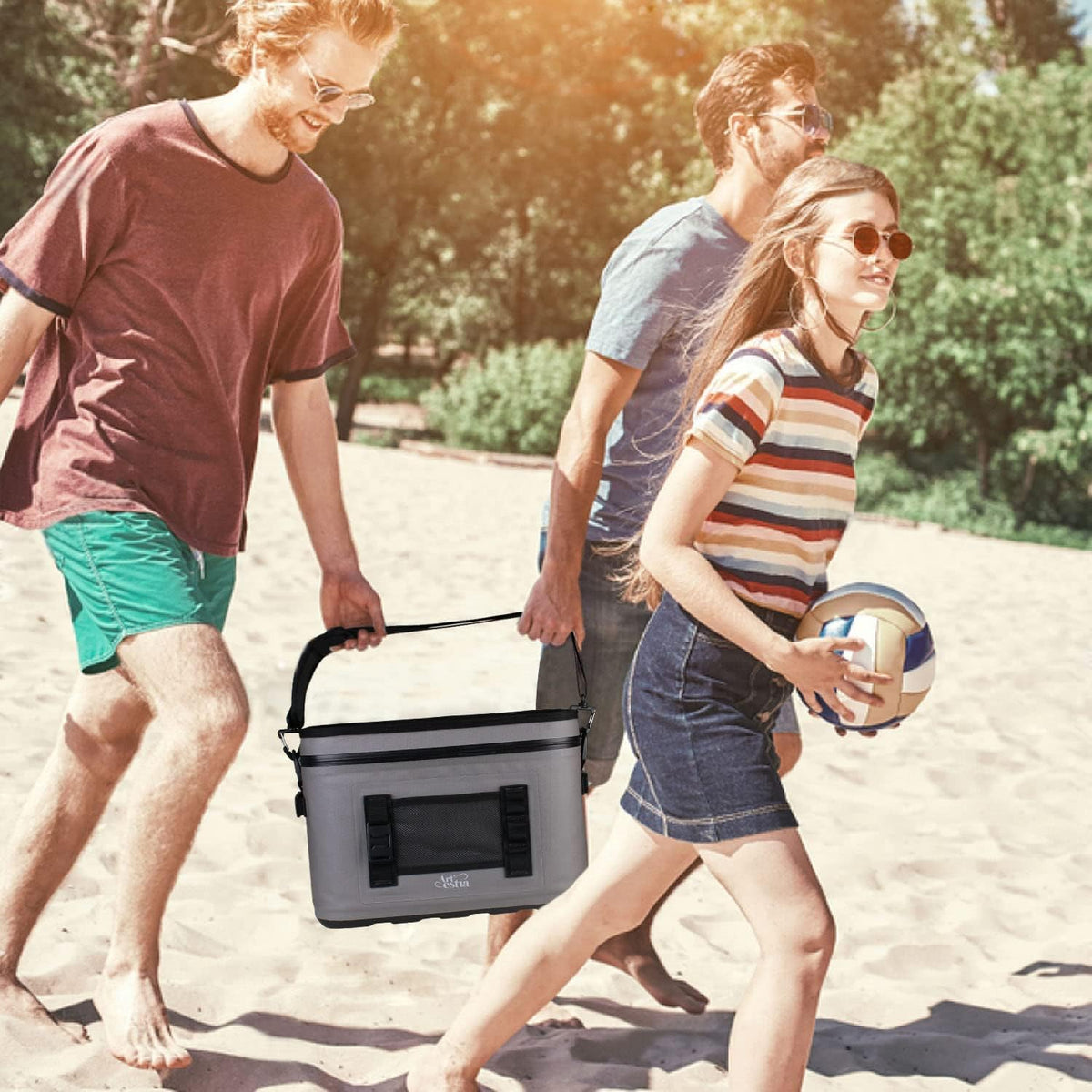 28 Cans Insulated Soft Cooler Bag K87813