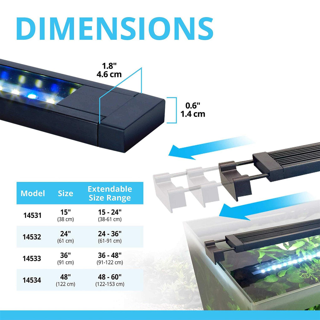 Bluetooth LED Aquarium Light C881