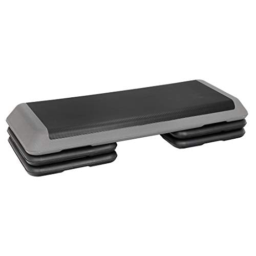 43'' Adjustable Fitness Stepper with 4 Stackable Risers Y8389
