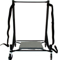 Heavy-duty Hardtop Stand Storage Cart with Castors and Strap M96967