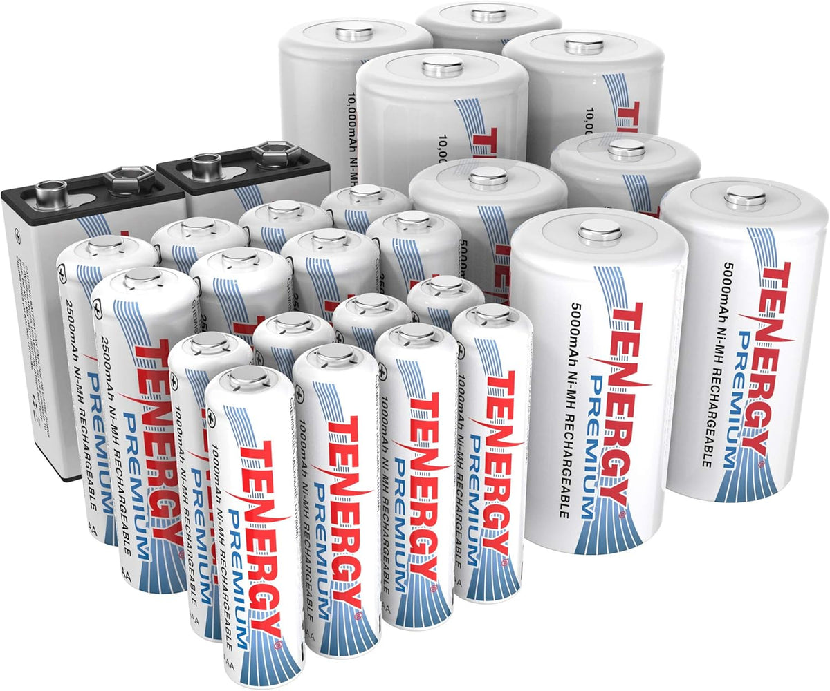 26 Pack NiMH Rechargeable Batteries Q323738