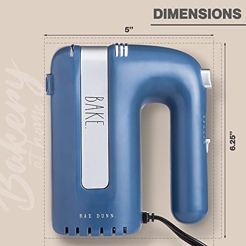 Electric Hand Mixer with Beaters and Whisk Attachments A221