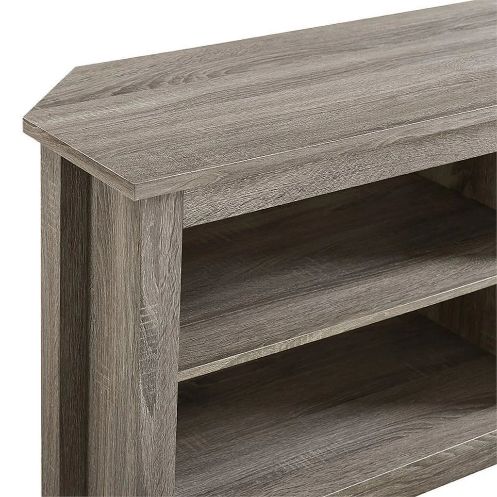 Wood Corner TV Stand S6864