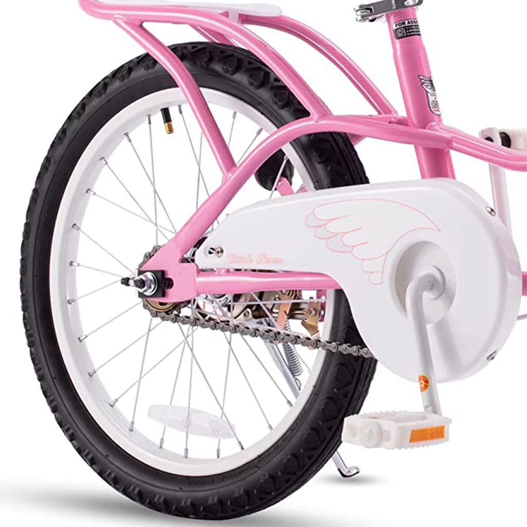 Pink 12 Carbon Steel Kids Bike P3016