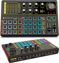 Pack of 2 Audio Interface with Audio Mixer and Live Sound Card D679424