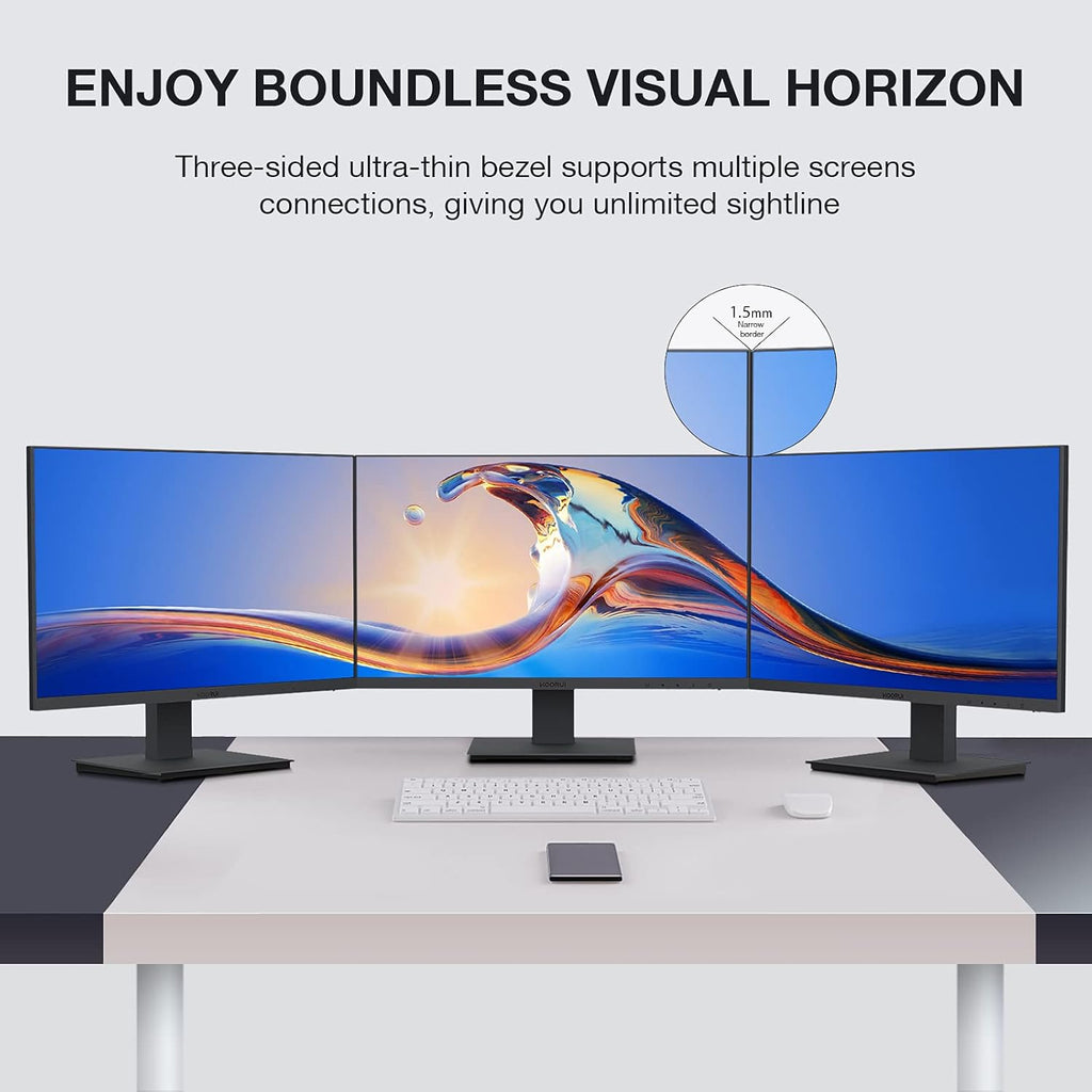 24 inch IPS FHD 1080p LED Monitor, 75Hz, Black F4464