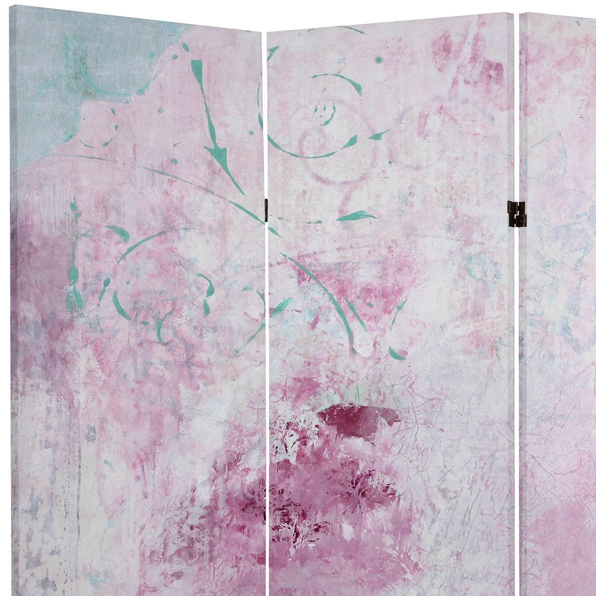 Pink Canvas Room Divider H71655