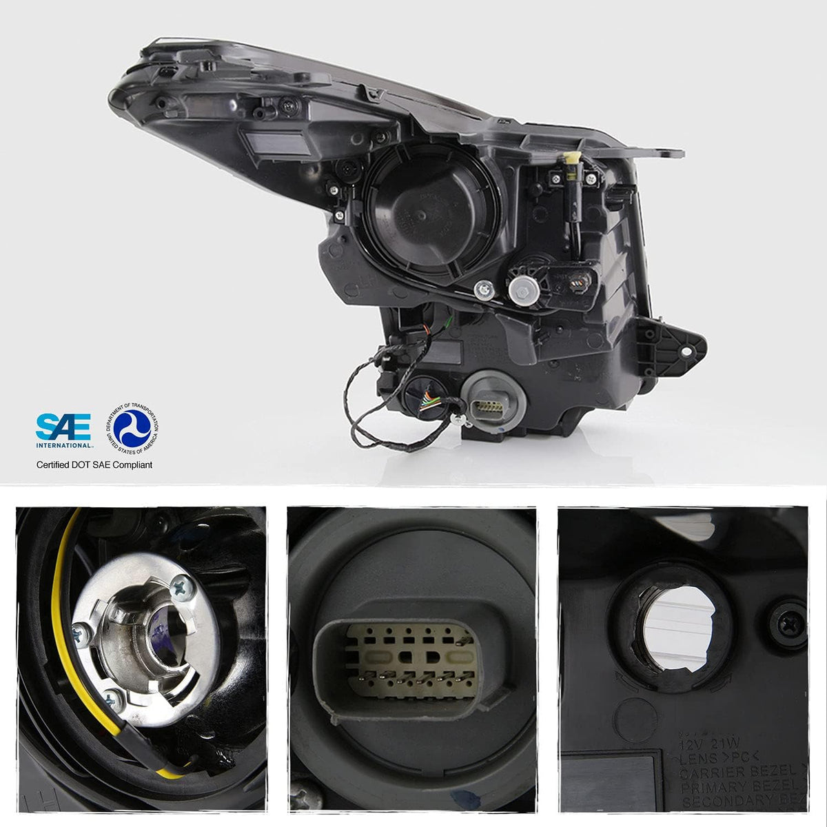 Projector Chrome Headlight K4114