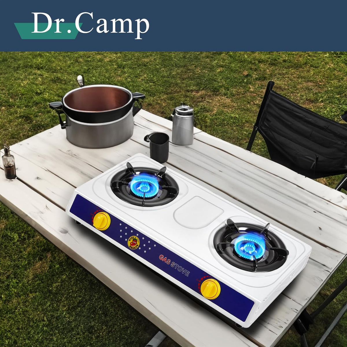 2 Burner Camping Stove E379426