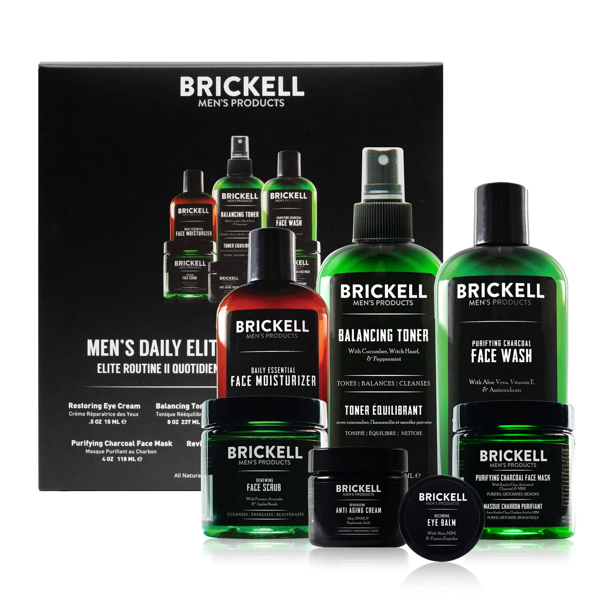 Men's Unscented Daily Face Care Routine X87567