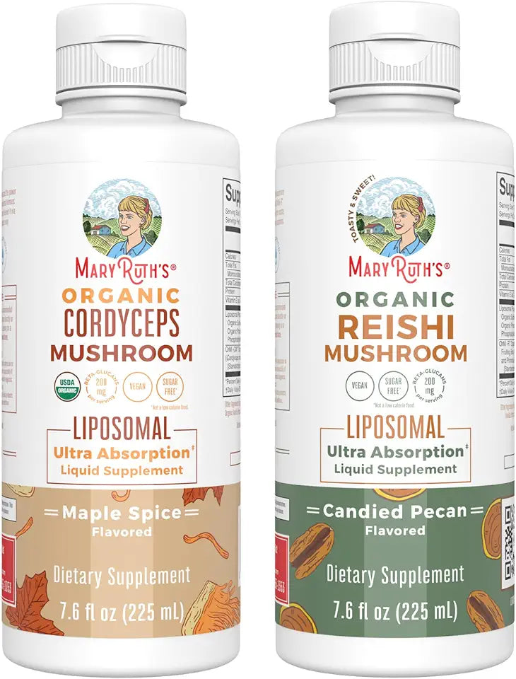 Cordyceps Reishi Mushroom Vegan Non-GMO Gluten-Free C3871