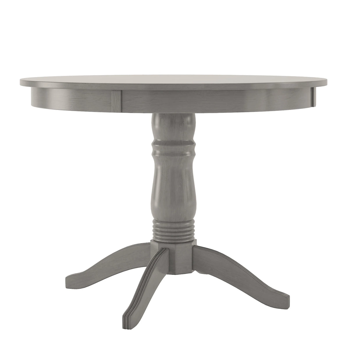 5-Piece Wood Dining Set Antique Gray S57278