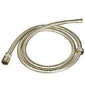 60x22 Swivel Double Spiral Brass Hose Satin Nickel H494