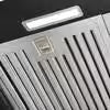 36 in. W Convertible Under Cabinet Range Hood in Black with LED Lighting and Charcoal Filter M67160