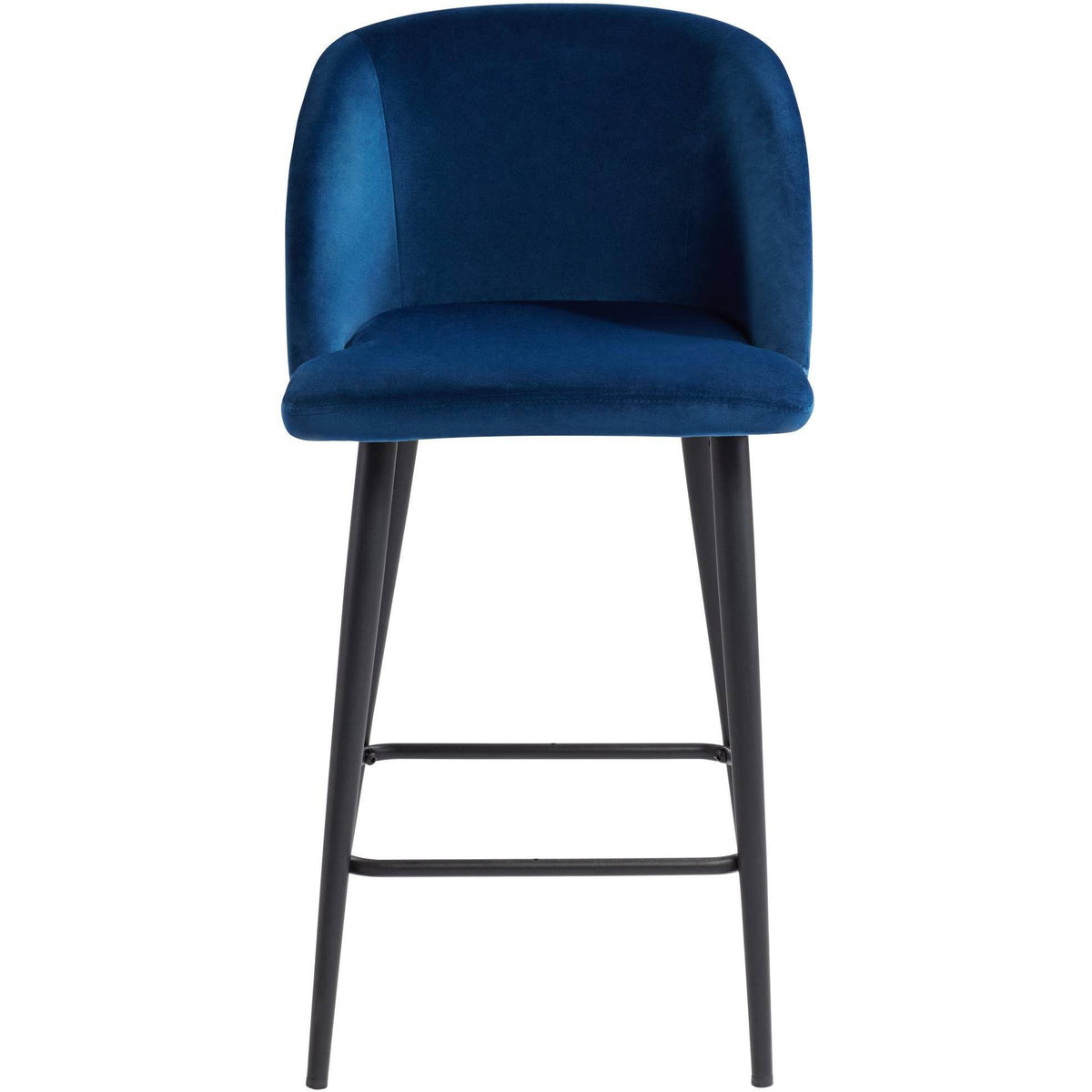 Blue Velvet Barstool D9524