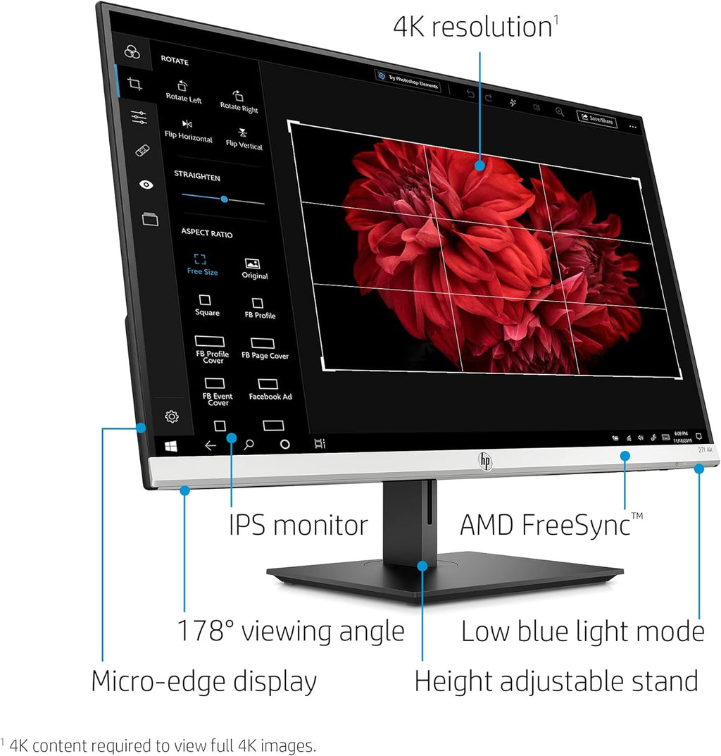 27 4K UHD IPS Monitor with HDMI DisplayPort I979648