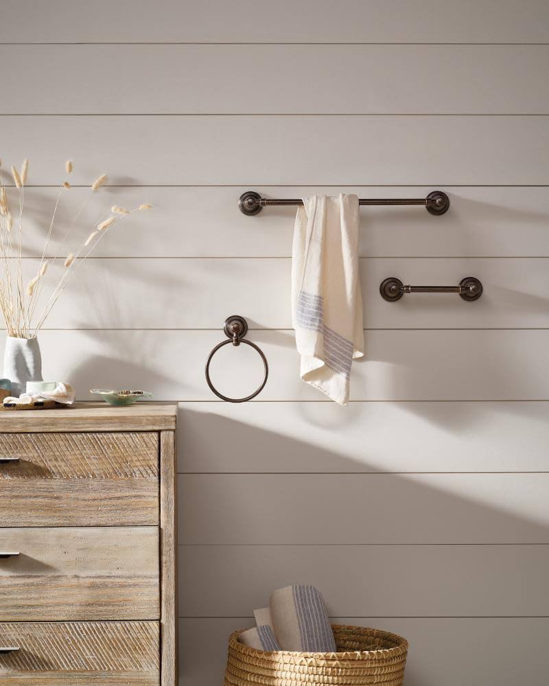 Oil-Rubbed Bronze Metal Bath Accessory Set J919524
