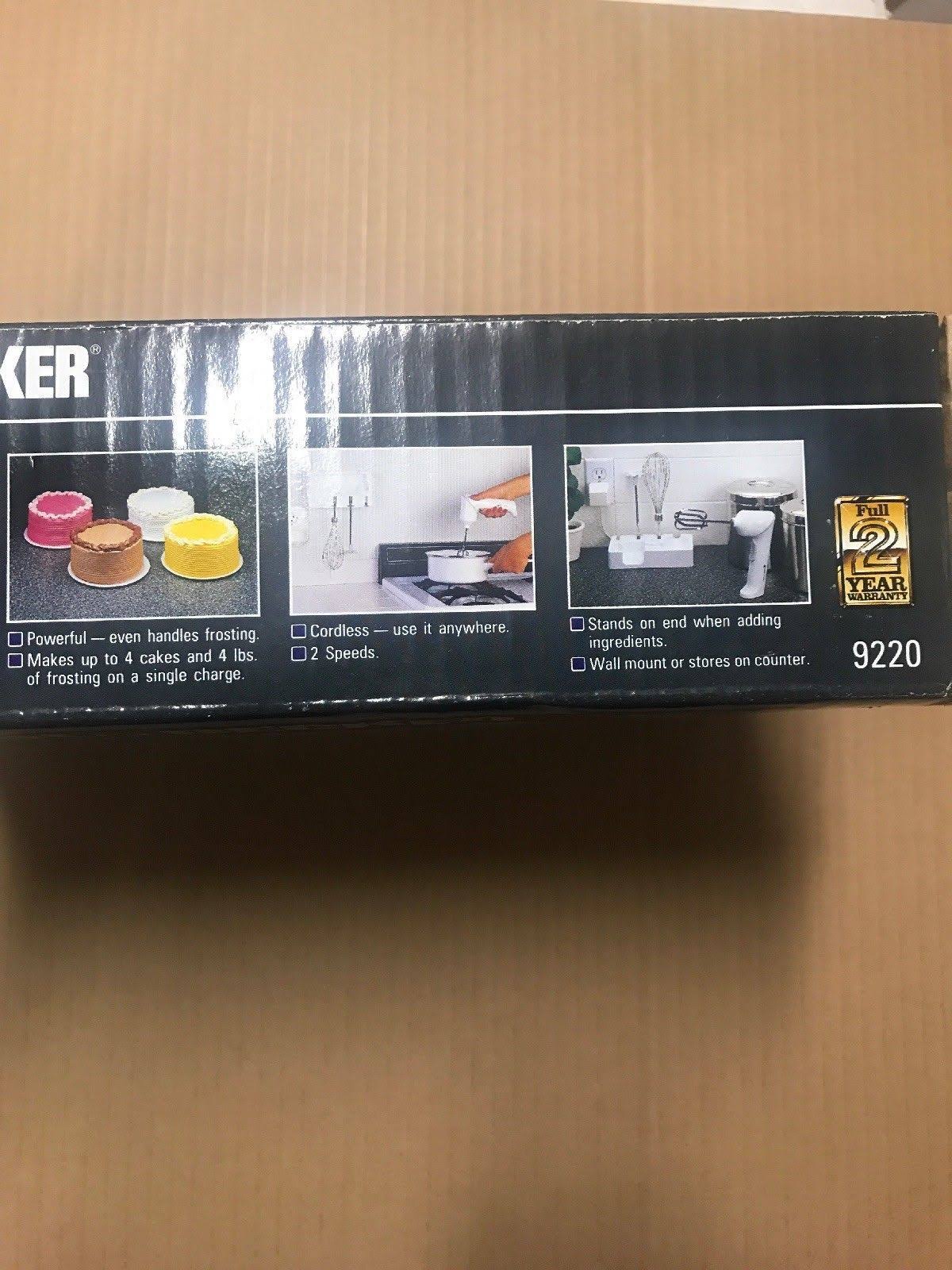 Cordless Handy Mixer Beater Blender B61473