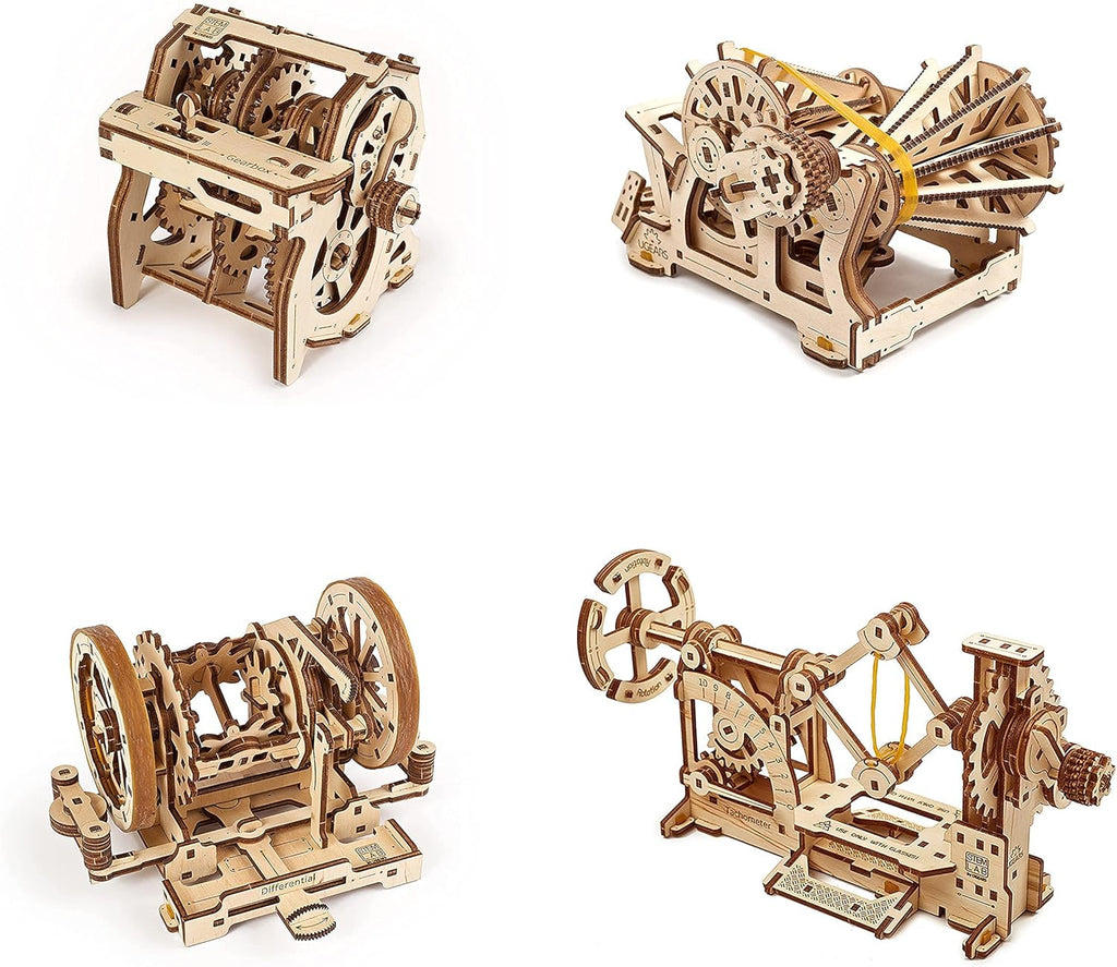 Set of 4 STEM LAB 3D Puzzles N91423