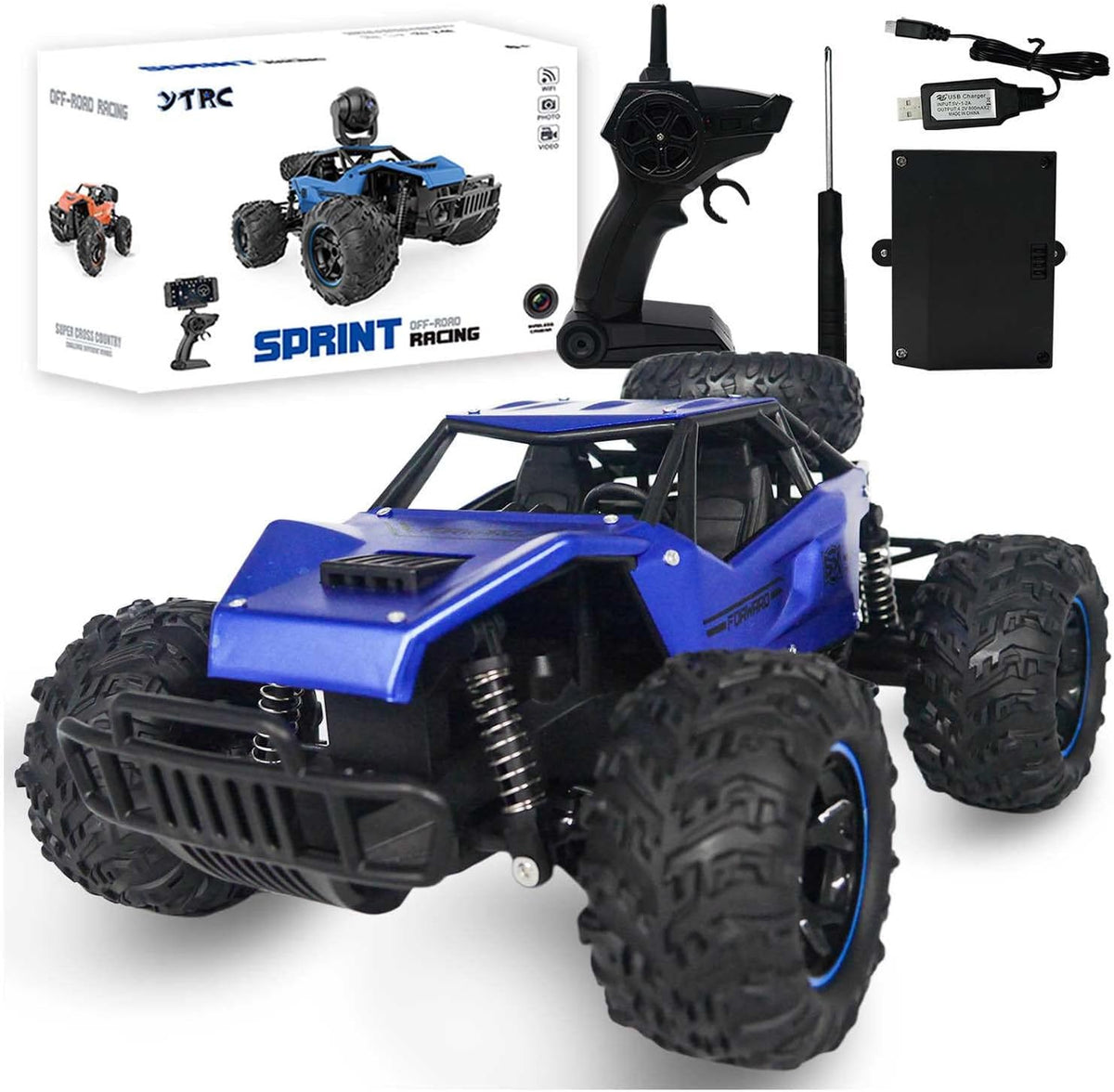 1:14 Scale Remote Control Monster Trucks with Metal Shell Alloy D495361