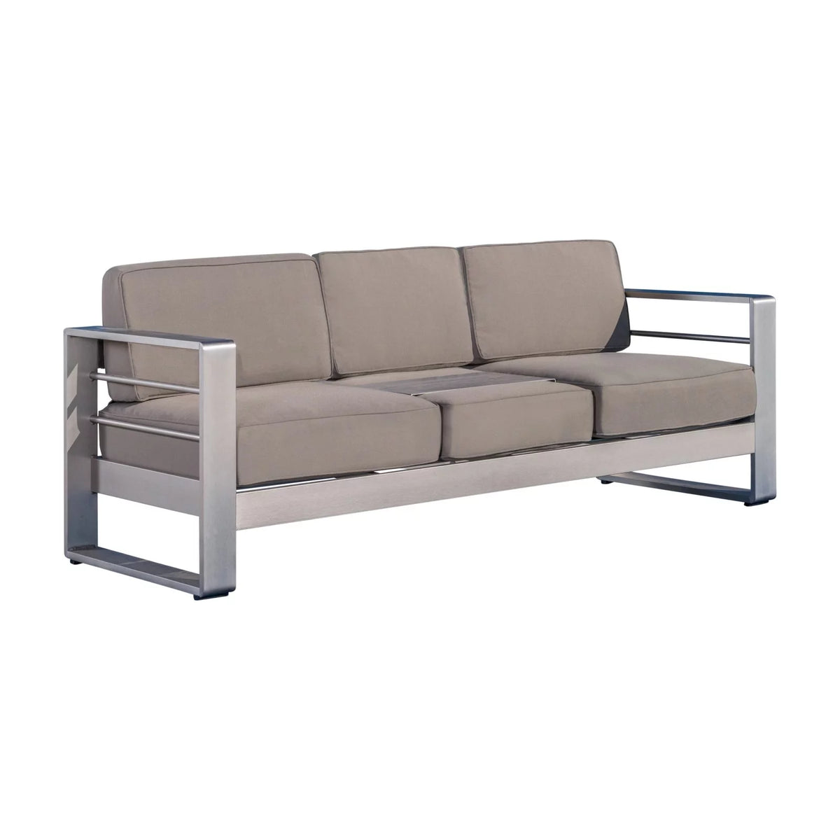 Aluminum Patio Sofa with Cushions U751