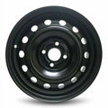 15 Inch Black Steel Rim C783