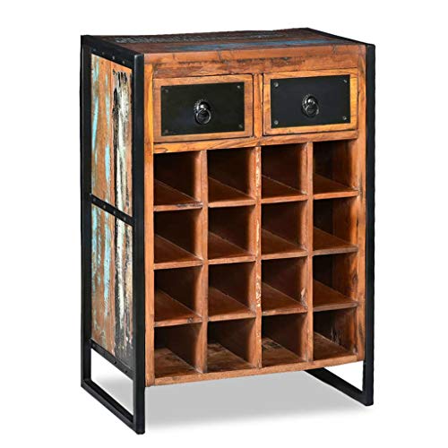 Solid Wood Wine Rack for 16 Bottles F63007