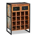Solid Wood Wine Rack for 16 Bottles F63007