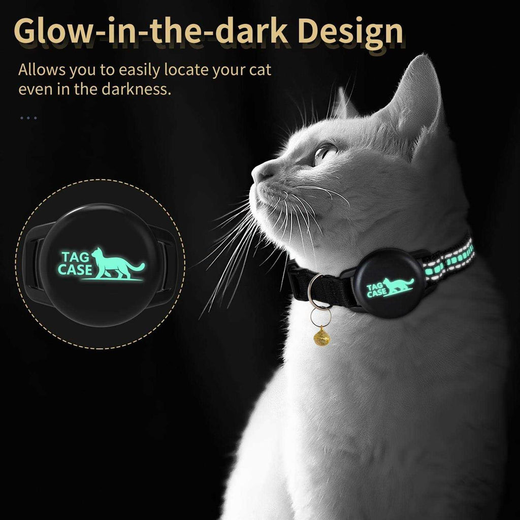 Airtag Cat Collar with Airtag Holder J8705
