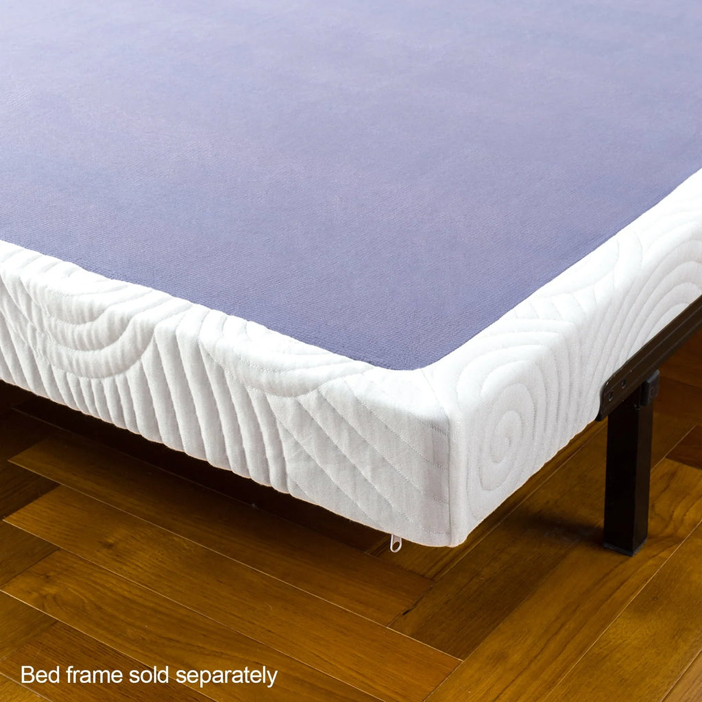 King Metal Box Spring with Wood Slats L4517