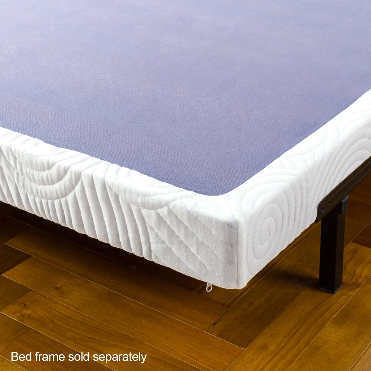 King Metal Box Spring with Wood Slats L4517