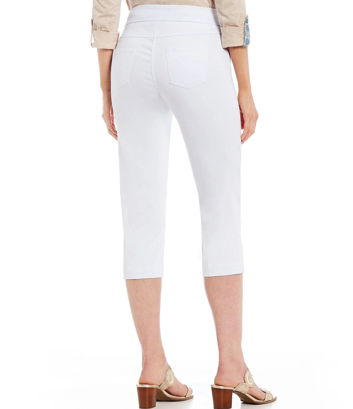 Pull-On Capri Pants Denim T802