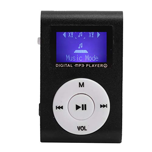 Portable mini MP3 music player with LCD screen and memory card slot (Black) M145660