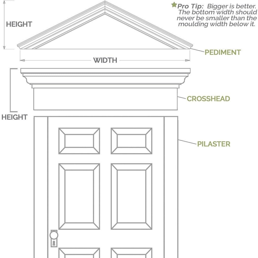 PVC Pilaster with Capital & Base (Pair) Y546792
