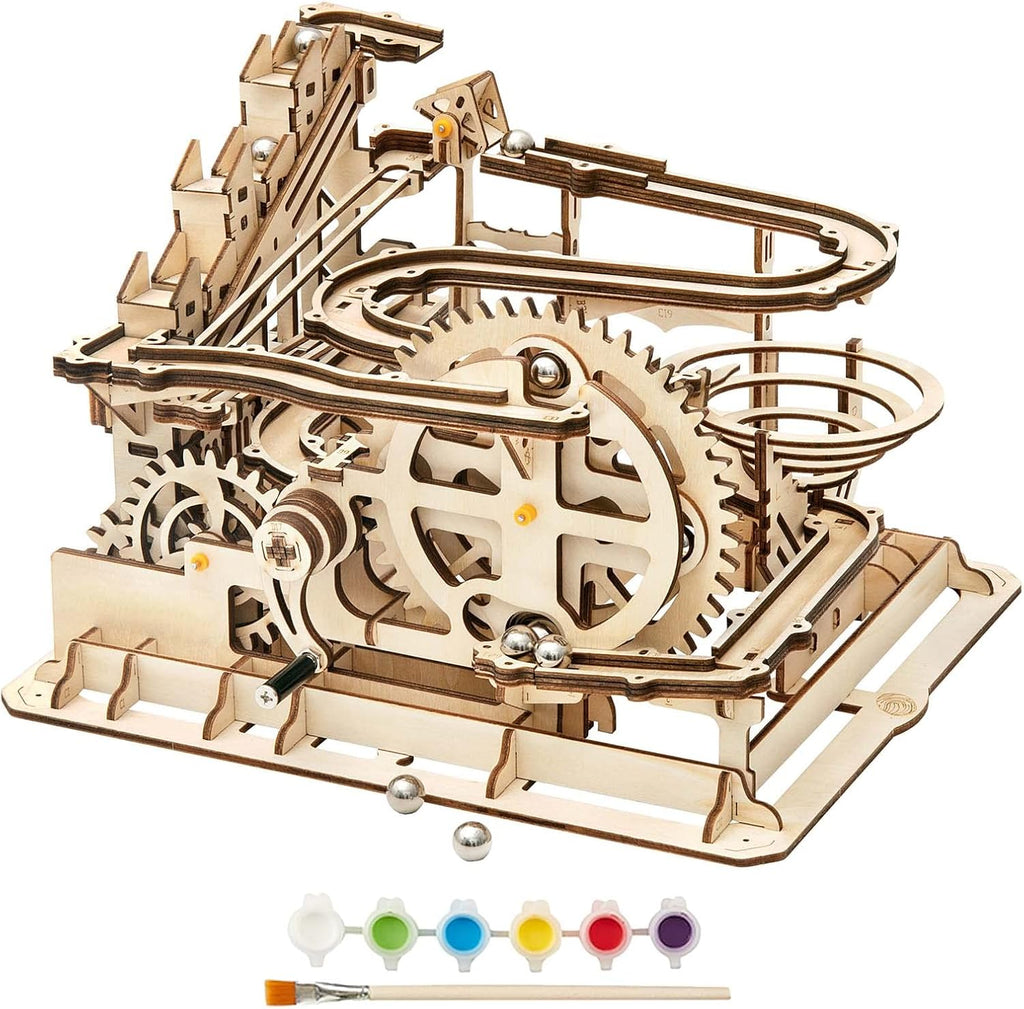 Wooden Jigsaw Puzzle Owl Clock Mechanical Building Set B873889